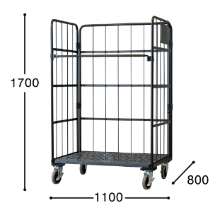 俺のカゴ台車 W1100